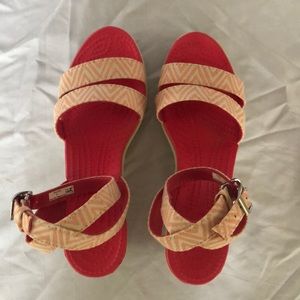 Comfortable Crocs Wedges